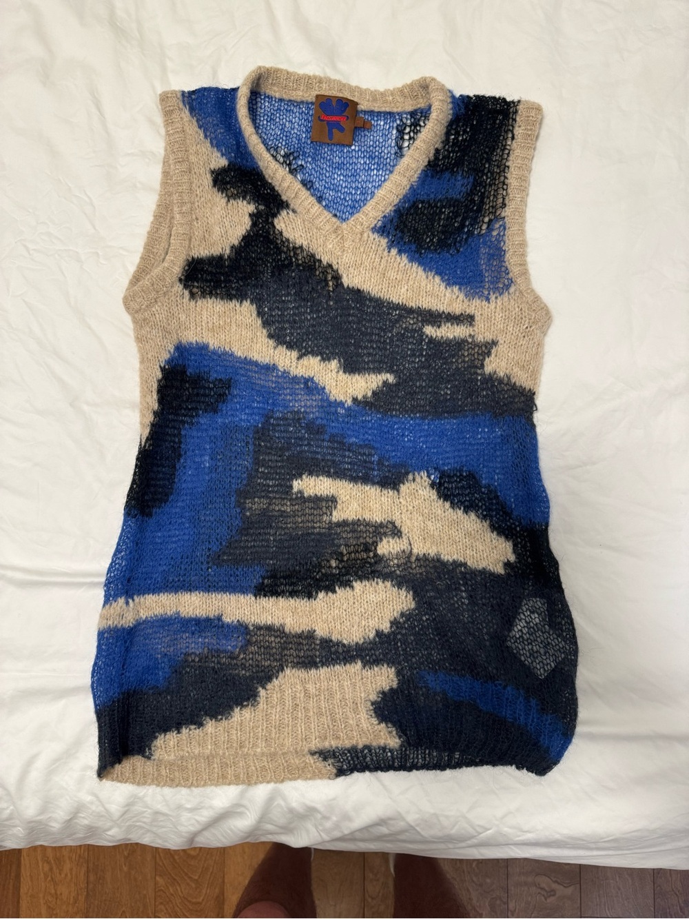 Heaven by Marc Jacobs Camo Sweater Vest